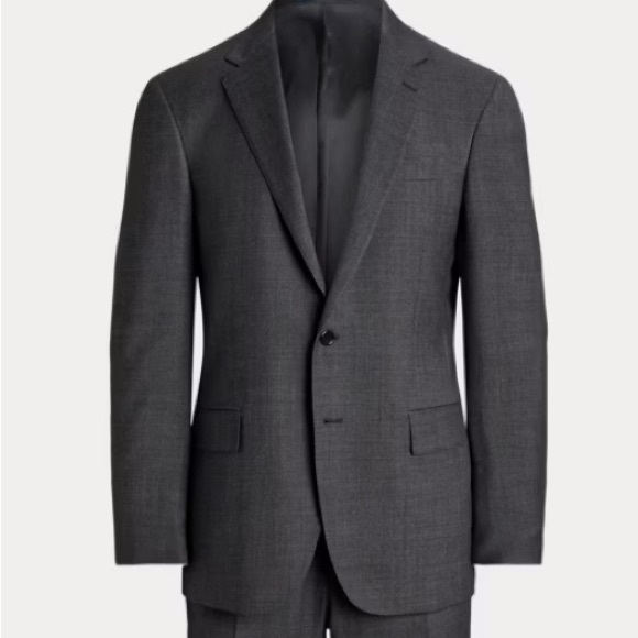 Ralph Lauren shark grey  Men's Suit 46R - Picture 1 of 9